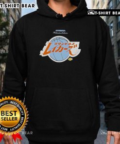 Awesome Los Angeles Lakers Hyperfly Katakana 2025 All-Star Game Hoodie featuring bold team colors and stylish design.