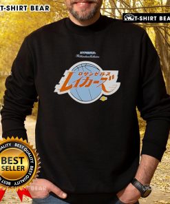Awesome Los Angeles Lakers Hyperfly Katakana 2025 All-Star Game Sweatshirt featuring bold graphics and team colors.