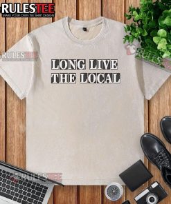 Awesome Louis Dunford Long Live The Local washed t-shirt featuring a stylish design for casual wear enthusiasts.