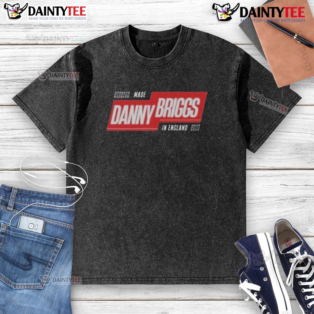 Awesome Made Danny Briggs In England Washed T Shirt Awesome Made Danny Briggs in England washed t-shirt featuring a stylish design and comfortable fit for casual wear.