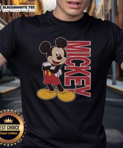 Awesome Mickey Mouse 90s T-shirt featuring a vibrant retro design, perfect for nostalgic Disney fans and vintage style lovers.