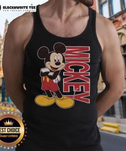 Awesome Mickey Mouse 90s tank top featuring vibrant colors and classic cartoon design, perfect for nostalgic fashion lovers.