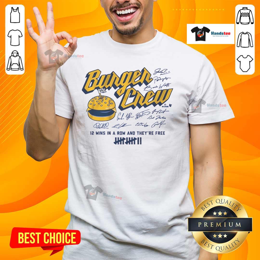 Awesome Milwaukee Burger Crew T Shirt Alt Text: Awesome Milwaukee Burger Crew T-Shirt featuring a fun burger graphic, perfect for food lovers and casual wear.