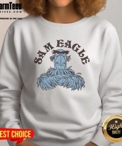 Awesome Muppets Sam Eagle Sweatshirt featuring vibrant graphics and cozy design, perfect for fans of the Muppets.