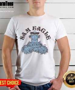 Awesome Muppets Sam Eagle T-Shirt featuring a vibrant design of the iconic character for Muppet fans.