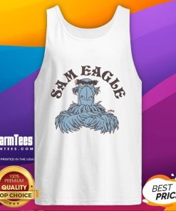Alt Text: Awesome Muppets Sam Eagle tank top featuring a vibrant design and the iconic character, perfect for fans and collectors.
