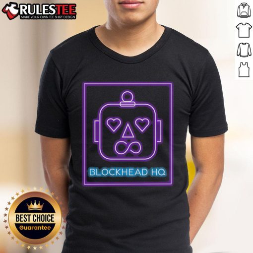 Awesome New Kids On The Block Blockhead HQ T-Shirt featuring vibrant graphics and a comfortable fit for fans.