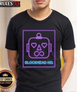 Awesome New Kids On The Block Blockhead HQ T-Shirt featuring vibrant graphics and a comfortable fit for fans.