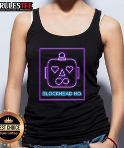 Awesome New Kids On The Block BLOCKHEAD HQ tank top featuring vibrant graphics and a stylish design for fans.
