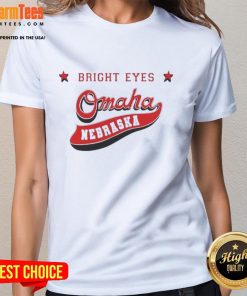 Alt Text: Awesome Omaha Nebraska Music Lover Ladies Tee featuring a stylish design for passionate music enthusiasts.
