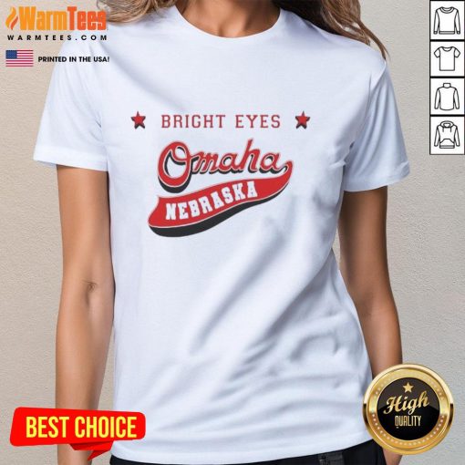 Alt Text: Awesome Omaha Nebraska Music Lover Ladies Tee featuring a stylish design for passionate music enthusiasts.