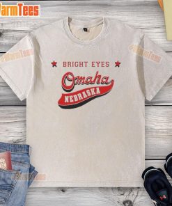 Awesome Omaha Nebraska Music Lover washed t-shirt featuring a vibrant design perfect for music enthusiasts.