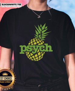 Awesome Psych Pineapple Ladies Tee featuring a vibrant pineapple graphic on a trendy women's t-shirt.