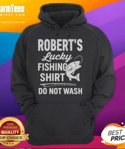 Alt Text: Awesome Roberts Lucky Fishing Shirt hoodie featuring a vibrant design; perfect for fishing enthusiasts.
