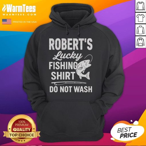 Alt Text: Awesome Roberts Lucky Fishing Shirt hoodie featuring a vibrant design; perfect for fishing enthusiasts.