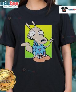 Awesome Rocko's Modern Life Ladies Tee featuring vibrant graphics and a comfortable fit for fans of the classic cartoon.