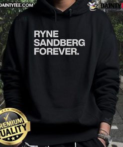 Awesome Ryne Sandberg Forever Hoodie featuring a vibrant design, perfect for baseball fans and stylish comfort.