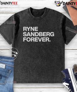 Awesome Ryne Sandberg Forever Washed T-Shirt in vintage style, featuring bold graphics for baseball fans and collectors.