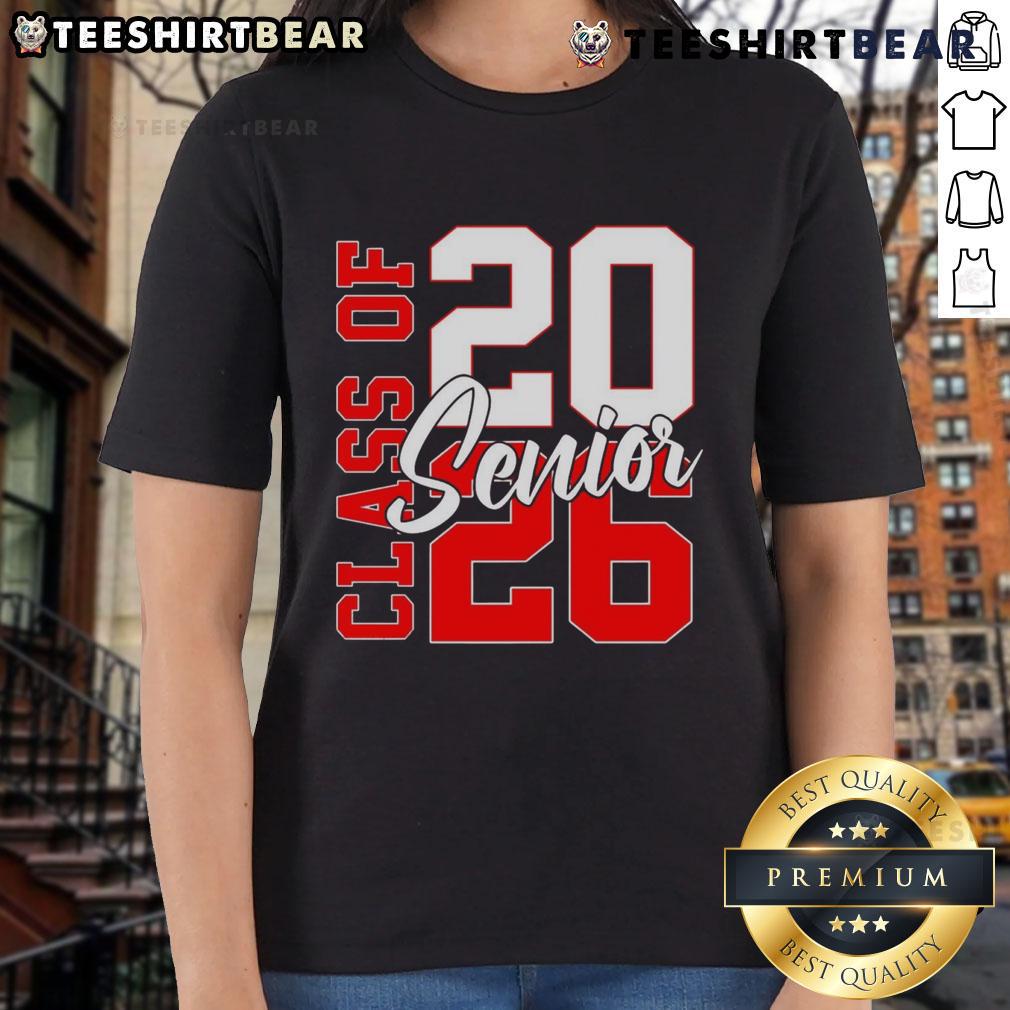 Awesome Senior Class Of 2026 Seniors School Graduation Ladies Tee Alt Text: Awesome Senior Class of 2026 graduation ladies tee featuring stylish design for proud graduates.