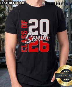 Awesome Senior Class of 2026 graduation T-shirt design featuring bold graphics and celebratory text for proud graduates.