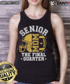 Awesome Senior Mom 2026 tank top featuring a stylish design for proud moms celebrating their graduates.
