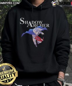Awesome Shadow Archer anime hoodie featuring vibrant graphics and a stylish design, perfect for anime fans.