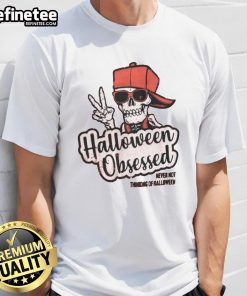 Alt Text: Awesome Skeleton Halloween shirt featuring a spooky skeleton design, perfect for Halloween enthusiasts.