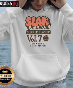 Awesome SLAM Summer Classic Vol. 7 Hoodie in vibrant colors, perfect for stylish summer outings and sports events.