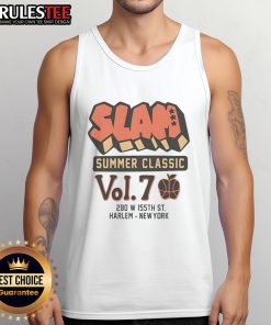 Awesome SLAM Summer Classic Vol. 7 tank top featuring vibrant design and comfortable fit, perfect for summer sportswear.