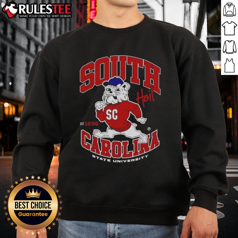Awesome South Carolina State University Est 1896 Mascot Sweatshirt Awesome South Carolina State University Est 1896 mascot sweatshirt featuring bold graphics and vibrant colors.