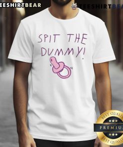 Awesome Spit The Dummy T-Shirt featuring a bold graphic design for fun and casual wear. Perfect for playful outfits!