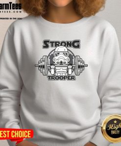 Awesome Strong Trooper Sweatshirt in vibrant colors, perfect for casual wear and showcasing your unique style.
