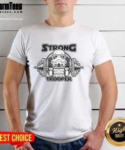 Awesome Strong Trooper T-Shirt featuring a bold design and comfortable fit, perfect for fans of epic sci-fi adventures.