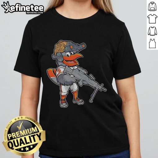 Awesome Tactical OTX Baltimore Birds Ladies Tee featuring a stylish design perfect for casual wear and bird enthusiasts.