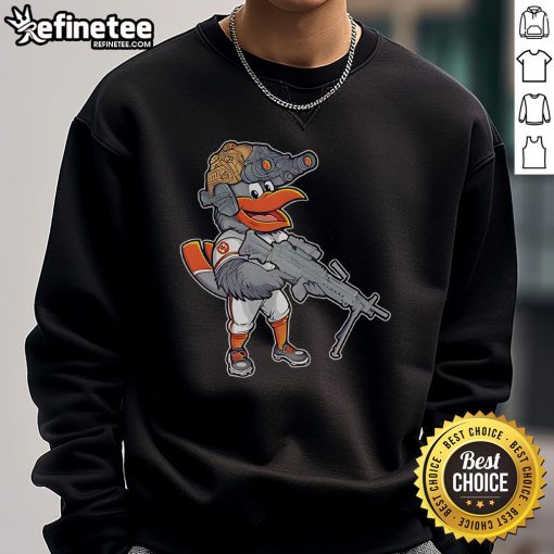 Awesome Tactical OTX Baltimore Birds Sweatshirt featuring a vibrant bird design and cozy fabric, perfect for casual wear.