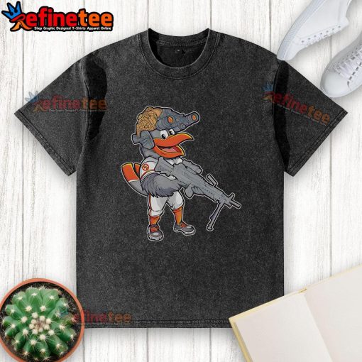 Awesome Tactical OTX Baltimore Birds Washed T-Shirt featuring a stylish design and comfortable fit for everyday wear.