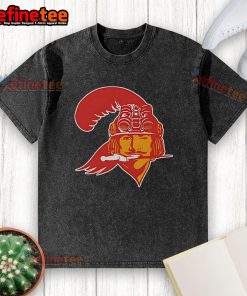 Awesome Tactical OTX Tampa Bay Bucs washed t-shirt showcasing team logo and vintage design for fans.