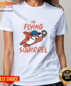 Awesome The Flying Squirrel Jeff McNeil New York Mets ladies tee featuring vibrant graphics and a stylish fit.