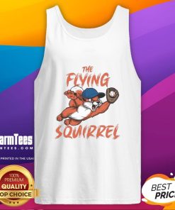 Awesome The Flying Squirrel Jeff McNeil New York Mets tank top featuring vibrant colors and team logo design.