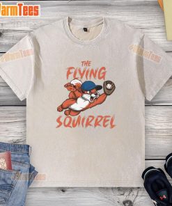 Jeff McNeil in an Awesome The Flying Squirrel New York Mets washed t-shirt, showcasing team spirit and style.