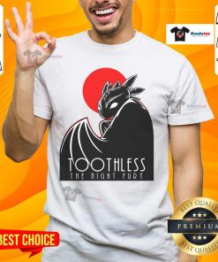 Awesome Toothless The Night Fury T-Shirt featuring a dark dragon design, perfect for fans of How to Train Your Dragon.