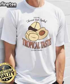 Awesome Tropical Taste Salak Fruit Vintage T-Shirt featuring a stylish design with vibrant salak fruit graphics.
