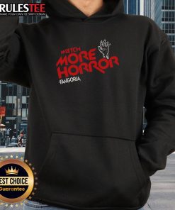 Awesome Watch More Horror Fangoria hoodie featuring a bold graphic design perfect for horror fans and collectors.