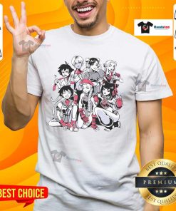 Alt Text: Awesome Women Of Street Fighter Gamer T-Shirt featuring iconic female characters in vibrant graphic design.