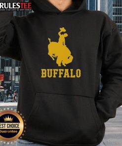 Awesome Wyoming Buffalo Hoodie featuring a vibrant buffalo graphic on a cozy, stylish sweatshirt.
