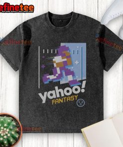 Awesome Yahoo Fantasy Washed T-Shirt in a casual style, perfect for fans and everyday wear.