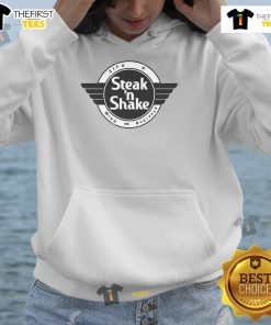 Awesomesteak-N-Shake logo hoodie featuring a stylish design and vibrant colors, perfect for fans of the brand.