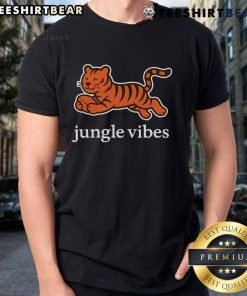 Alt Text: Cute Cincinnati Bengals Jungle Vibes Run Wild T-Shirt featuring vibrant colors and playful design, perfect for fans.