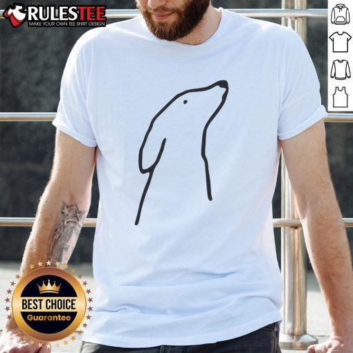 Cute Dog Classic T-Shirt featuring an adorable puppy graphic, perfect for dog lovers and casual wear.