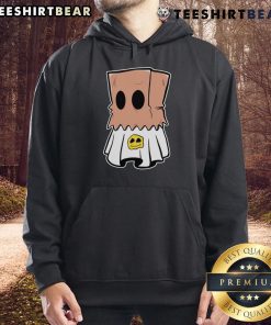 Adorable Cute Ghost Halloween Hoodie featuring a friendly ghost design, perfect for festive fall celebrations.